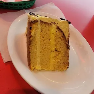 Eggnog Tres Leches cake