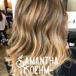 Cut and color done by Samantha Boehm