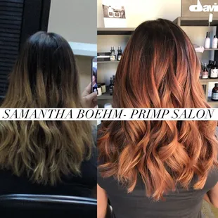 Cut and color done by Samantha Boehm
