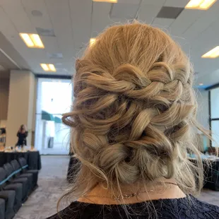 Updo by Samantha Boehm
