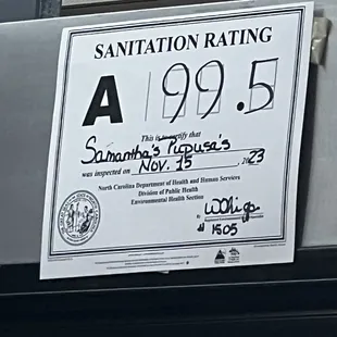 Excellent rating! Very clean