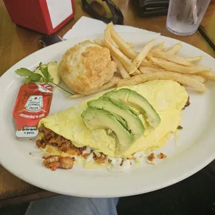 Chorizo omelet