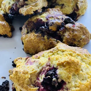 Blackberry scone