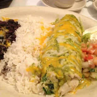 Spinach Burrito