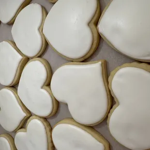 heart shaped cookies