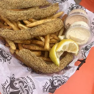 fish and chips, seafood, food, fish