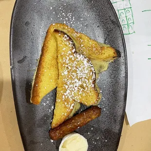 French Toast with Turkey sausage