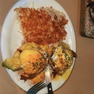 Egg Benedict Hash Browns