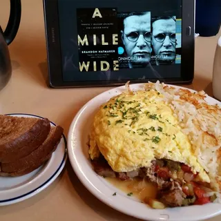 Italian Sausage Omelette