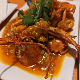 Singaporean Chili sauce with Lobster