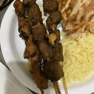 A5. Chicken & Beef Satay