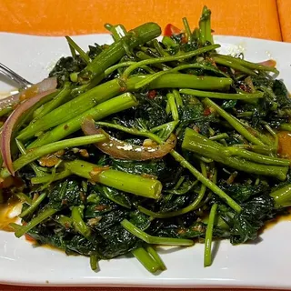 Water Spinach with Sambal Belacan