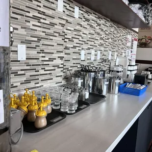 Self serve condiments