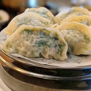 Pork dumplings. $9.44.