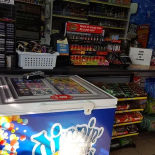 an ice cream machine