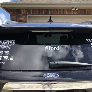 #ford.   43 days in the shop.... and still going!