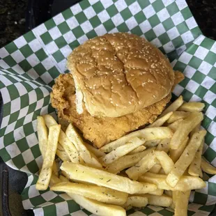 Fried Chicken Samich