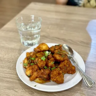 Crispy cauliflower