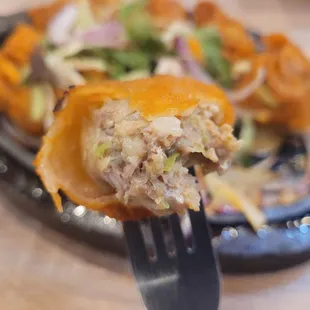 tandoori halal chicken momo inside