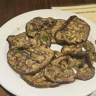 Grilled Eggplant and Carrots