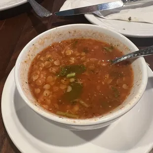 Lentil soup