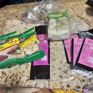 Favorite fruits rolls