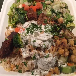 Lamb Gyro Plate takeout