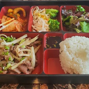 Beef Bulgogi Lunchbox