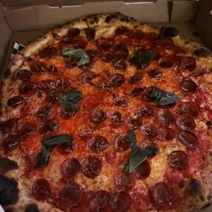 Pizza pepperoni uber