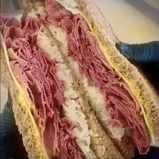 Reuben sandwich