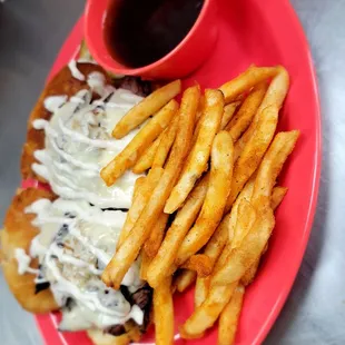 Stogie with their Rosemary Au Jus