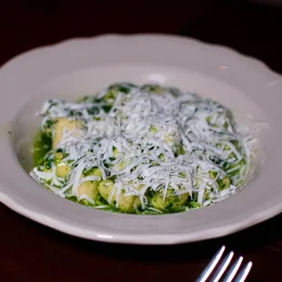 Pesto gnocchi