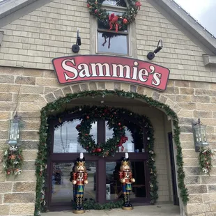 Outside decorated very nicely