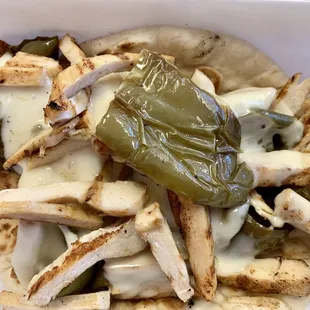 Grilled Chicken Pita