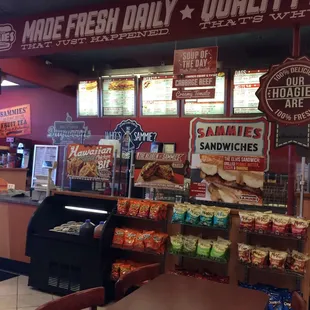 Front counter