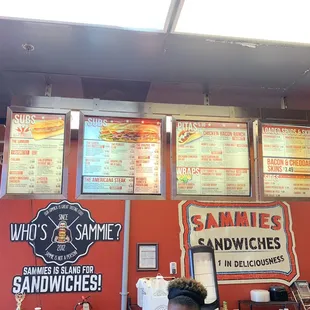 Full menu!