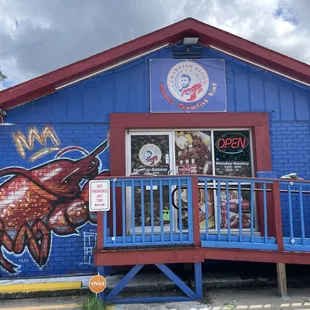 Front of the restaurant