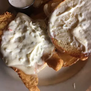 Fried Flounder Sandwich