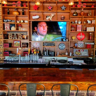 The bar is dry, for now. Adults can BYOB, please check-in with staff.