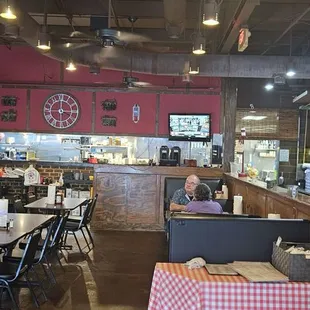 Main dining area.