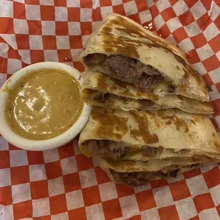 Brisket Quesadillas