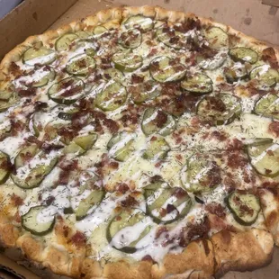 Pickle pizza