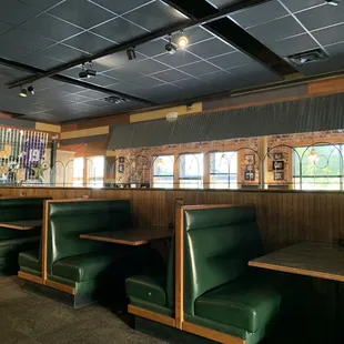 the seating area