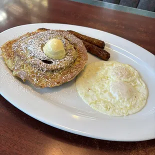 Cinnamon Roll French Toast combo
