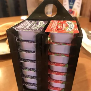 Fancy jelly jams organizer
