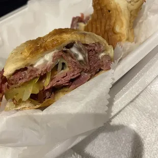 Corned beef. Extra meat