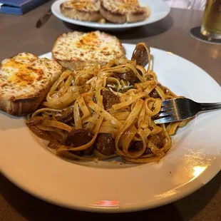 Spicy Sausage &amp; Pepper Marsala