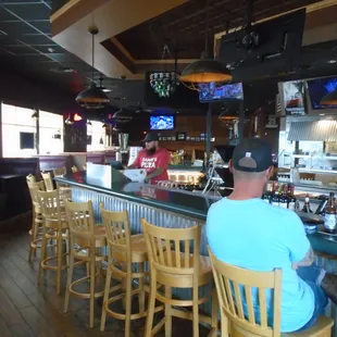 View looking to the left from the front entryway.