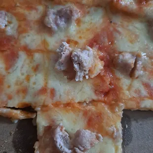 White " sausage" no flavor tastes like ground Turkey or chicken