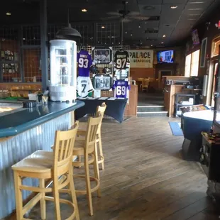 View looking to the right from the front entryway.